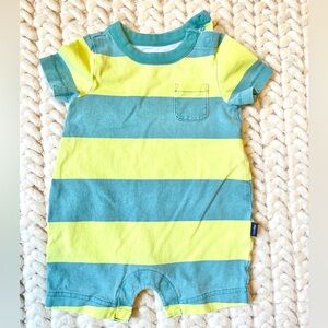 BabyGap Striped Shorty Pocket Romper
